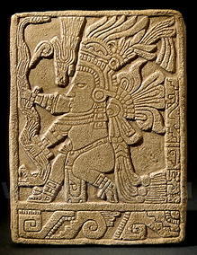 КЕЦАЛЬКОАТЛЬ - декоративный скульптурный рельеф - Мезоамерика, Ацтеки - в интернет магазине БМ ХНУМ