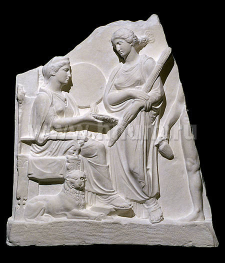 Скульптура для интерьера Кибела и Кора