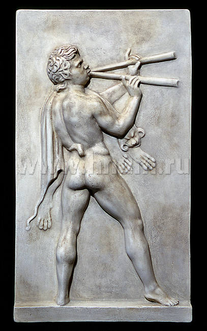 Скульптура для интерьера Сатир с Амвлосом
