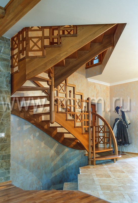 Лестницы из массива дерева на заказ | natali-fashion.ru